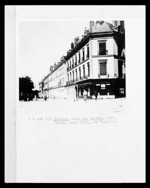 Cours Saint André