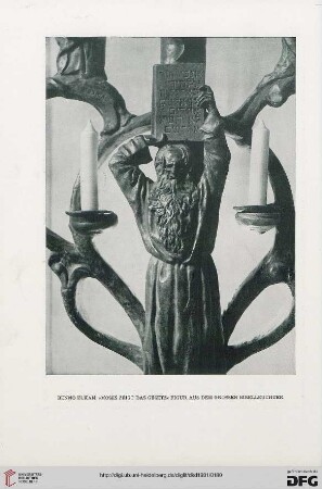 Der grosse Bibelleuchter von Benno Elkan