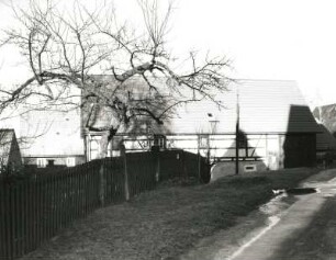 Pirna-Mockethal, Am Rundling 3. Bauernhof (1795). Wohnstallhaus