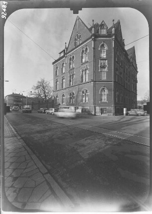 Erfurt-Altstadt, Regierungsstraße 44. Waisenhaus (Kinder- und Jugendheim St. Vinzenz). Eckansicht
