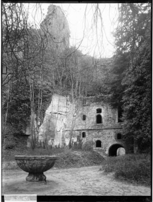 Hardenburg Burgruine Außenansicht