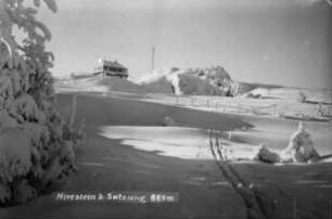 Hirtsteinhaus im Winter