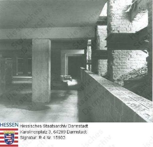 Darmstadt, Ausbau des ehemaligen Mollertheaters zum Haus der Geschichte / Magazine
