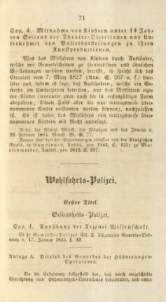 Wohlfahrts-Polizei