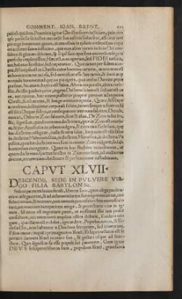 Caput XLVII.
