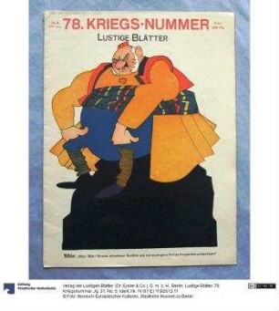 Lustige Blätter. 78. Kriegsnummer. Jg. 31, No. 5