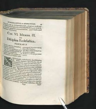 Membr. IX. De Disciplina Ecclesiastica.