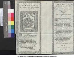 Insignia Gallorvm FF. Nicolai Et Georgii, Ac Liberorvm vtriusquè
