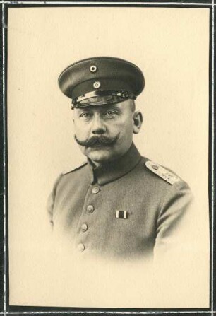 Erster Weltkrieg - "Aus den Stellungskriegen in den Vogesen". Leutnant Knothe