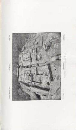 Plate XV. Sígiriya. Sígiri-Gala. Terrace below "Lion-staircase-house", N. face