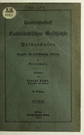 1 = Mittelstufe: [1 = Mittelstufe]