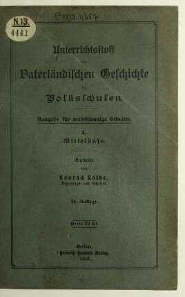 1 = Mittelstufe: [1 = Mittelstufe]