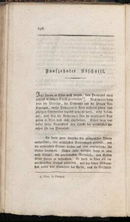 Fünfzehnter Abschnitt