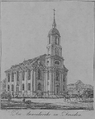 Die Annenkirche in Dresden