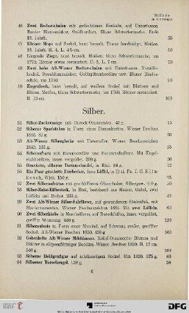 Silber (Nr. 51-81)