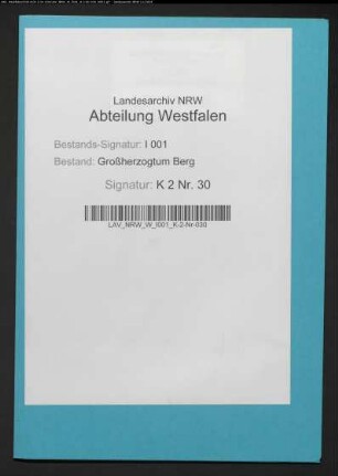 Die Personenstandsregister der Mairie Rhynern