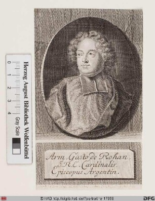 Bildnis Armand-Gaston-Maximilien Rohan, prince de, duc de Soubise