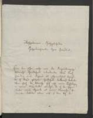 Brief von Johann Jacob Hartenkeil an Johann Jacob Kohlhaas