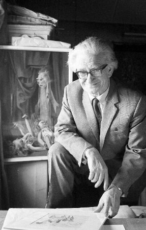 65. Geburtstag des Daxlander Kunstmalers Leo Faller.