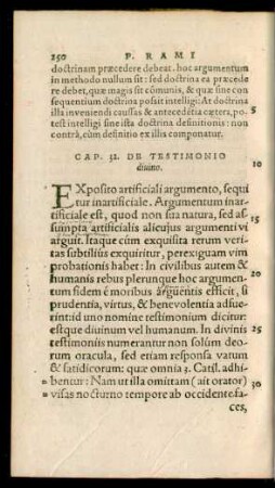 Cap. 32. De Testimonio divino.