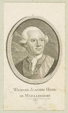 Bildnis des Wichard Joachim Henri de Moellendorf