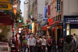Paris - Quartier Latin : Gasse im Quartier Latin, Paris 2006
