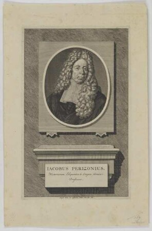 Bildnis des Iacobus Perizonius