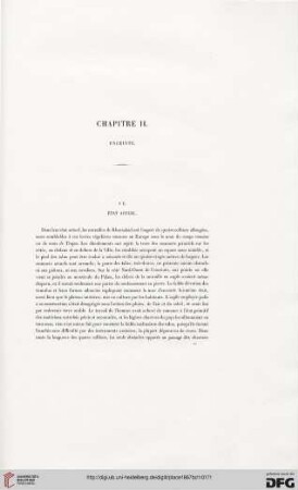 Chapitre II: Enceinte