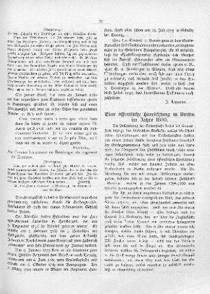 Eine öffentliche Hinrichtung in Berlin im Jahre 1800
