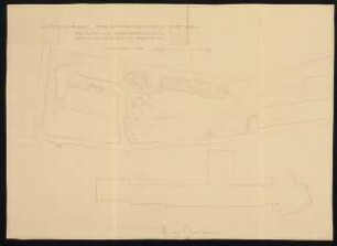 Stadtgarten in Spaichingen: Lageplan mit Gartenplan 1:200