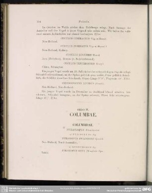 Ordo IV. Columbae