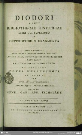 2: [Textus Graeci libr. V et XI - XIV complectens]