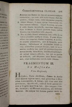 Fragmentum III. Ex Hesiodo.