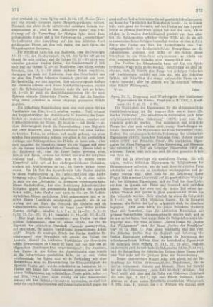 272-273 [Rezension] Sycz, S., Ursprung und Wiedergabe der biblischen Eigennamen im Koran