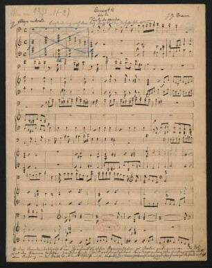 Konzerte. Arr; vla da gamba, pf; a-Moll