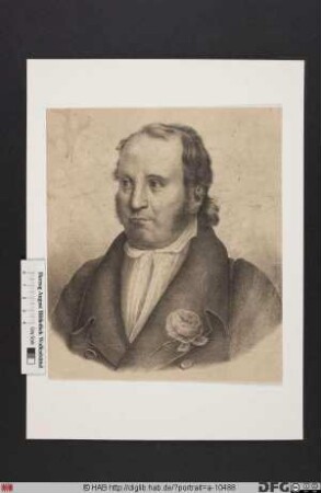 Bildnis Jean Paul (eig. Johann Paul Friedrich Richter)