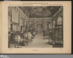 Innenansicht des Mathematisch-Physikalischen Salons, Dresden