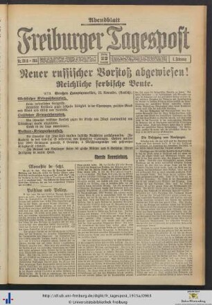 22.11.1915 (Abendblatt)