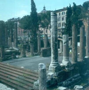 Rom. Largo di Torre Argentina. Tempelanlage (3. Jh. v. Chr.)