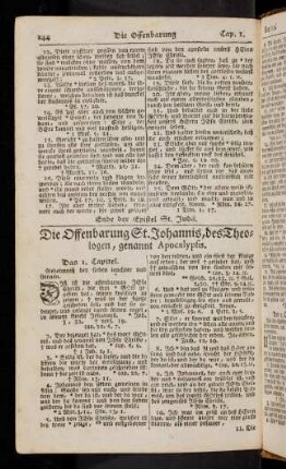244-260, 27. Die Offenbahrung St. Johannis, Apocalypsis