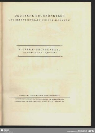 R. Grimm-Sachsenberg