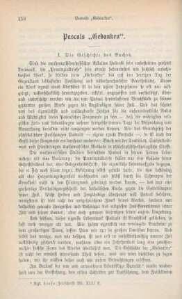 158-173 Pascals "Gedanken"