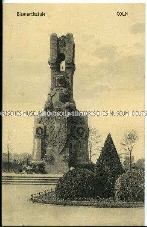 Das Bismarckdenkmal in Köln