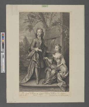 The Lord Villiers & Lady Mary Villiers his Sister