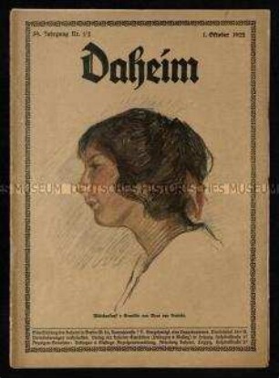 Familienzeitschrift. 59. Jahrgang 1922/23