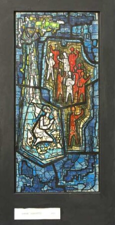 Entwurf zentrales Kirchenfenster Kirche Schenefeld - Biblische Sujets