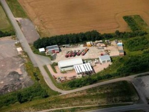 Geschwenda : Gewerbegebiet an der BAB A 71