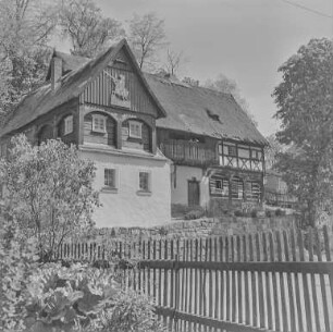 Reiterhaus : Neusalza-Spremberg. Reiterhaus, Zittauer Straße 37. Straßenansicht