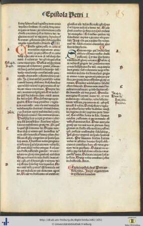 Argumentum in epistolam secundam