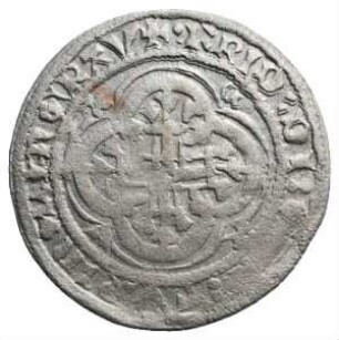 Fundmünze, Breiter Groschen, 1364 - 1368